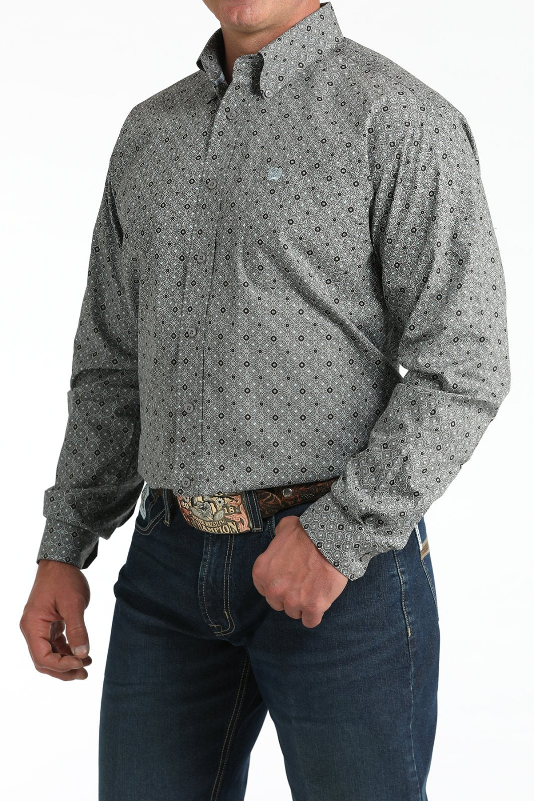 Classic Fit Print Shirt from Cinch