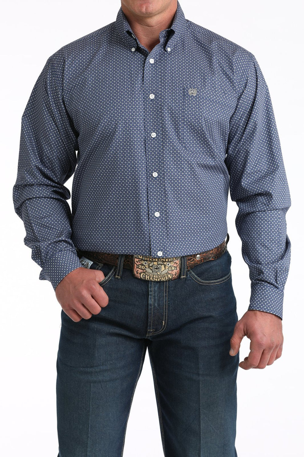 Classic Fit Print Shirt from Cinch - High Call Outfitters