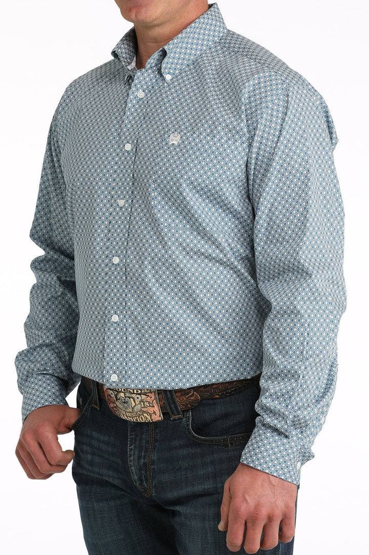 Classic Fit Print Long Sleeve Shirt from Cinch - High Call Outfitters
