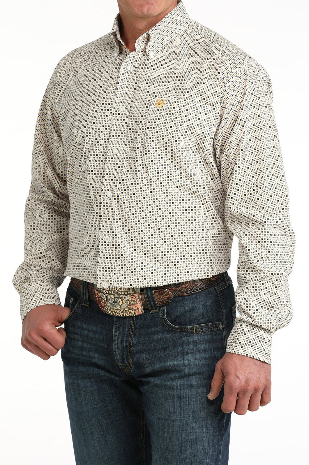 Classic Fit Print Shirt from Cinch - High Call Outfitters