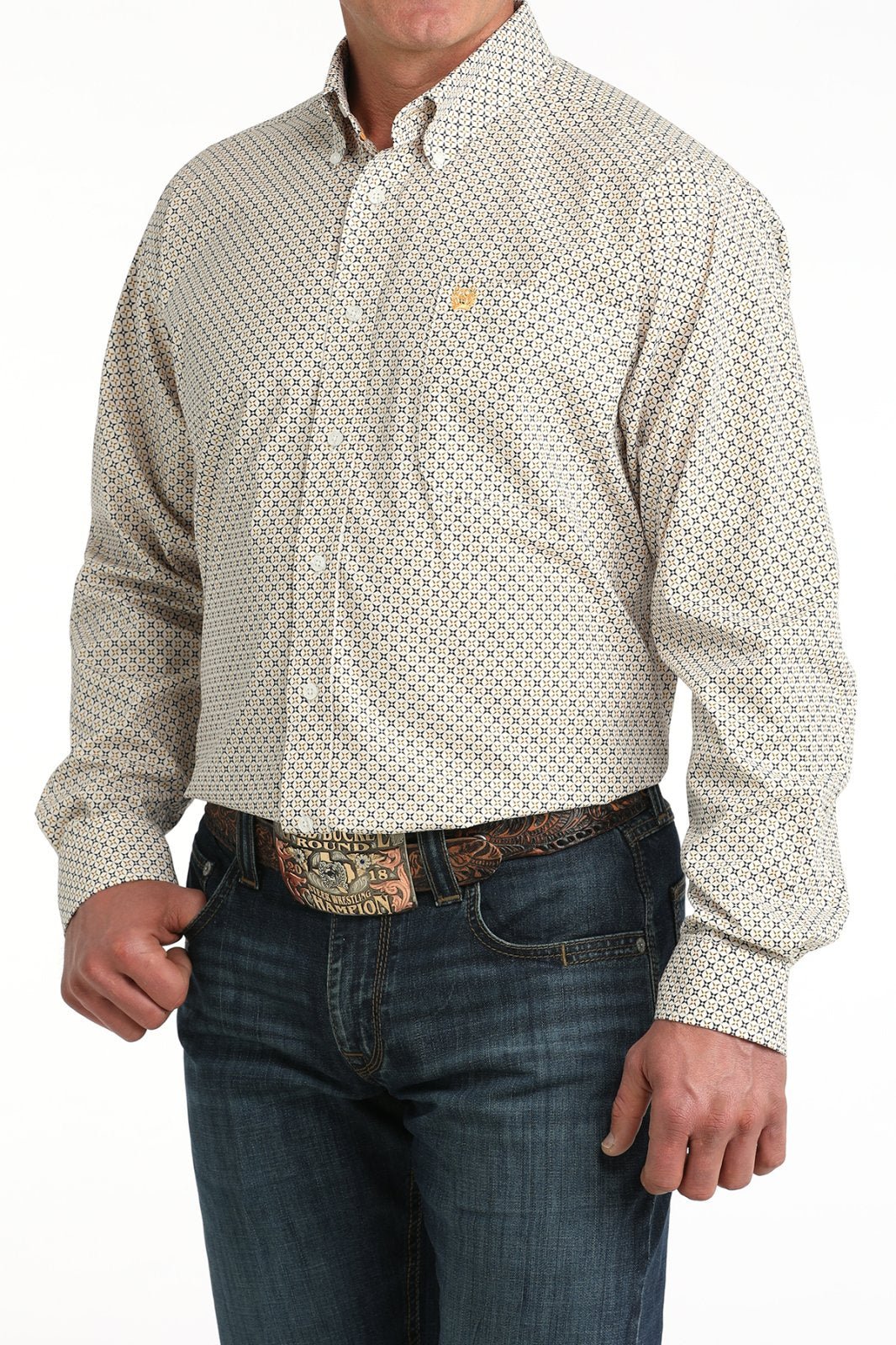 Classic Fit Print Shirt from Cinch - High Call Outfitters