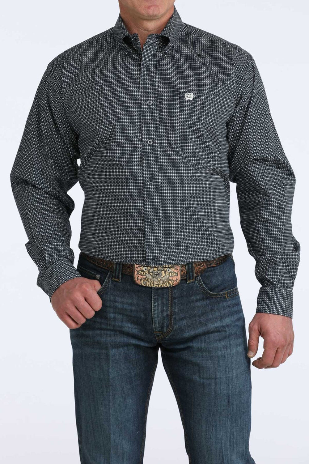 Classic Fit Print Shirt from Cinch - High Call Outfitters