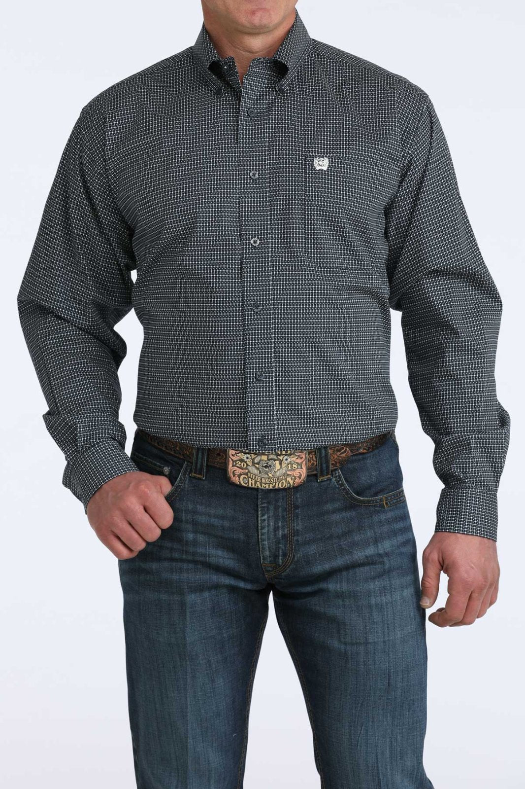 Classic Fit Print Shirt from Cinch - High Call Outfitters