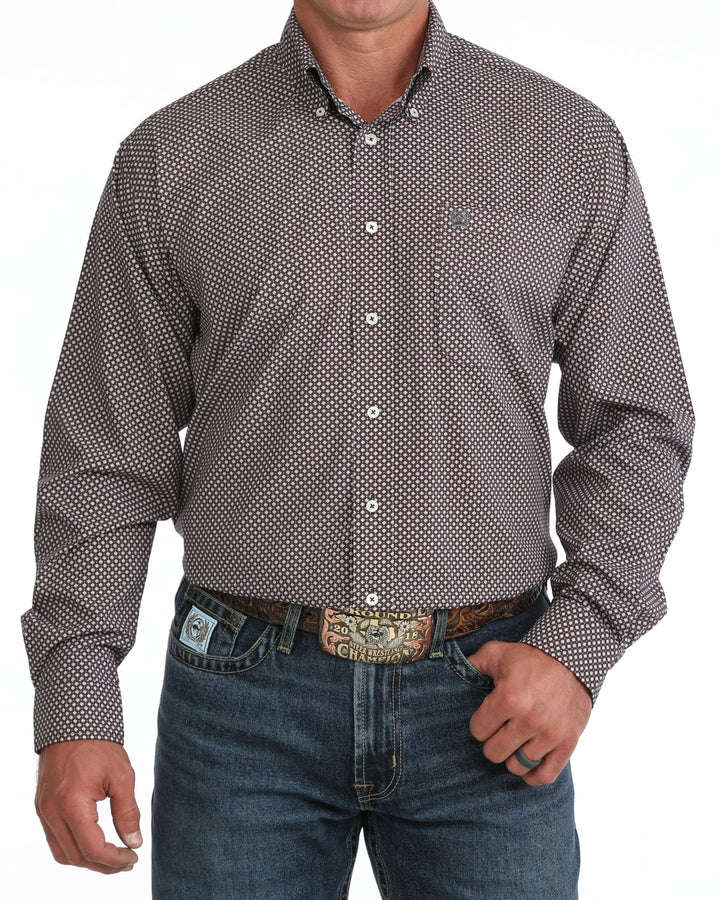 ArenaFlex Print Long Sleeve Shirt from Cinch - High Call Outfitters