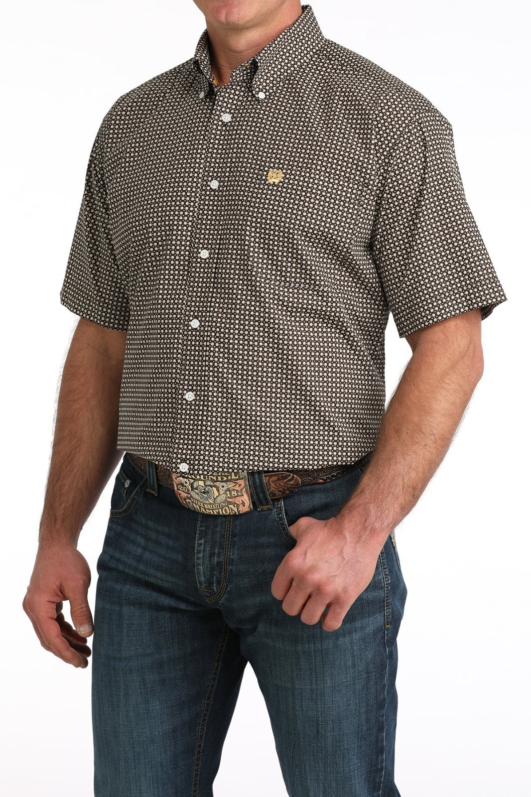 Classic Fit Print Shirt from Cinch - High Call Outfitters