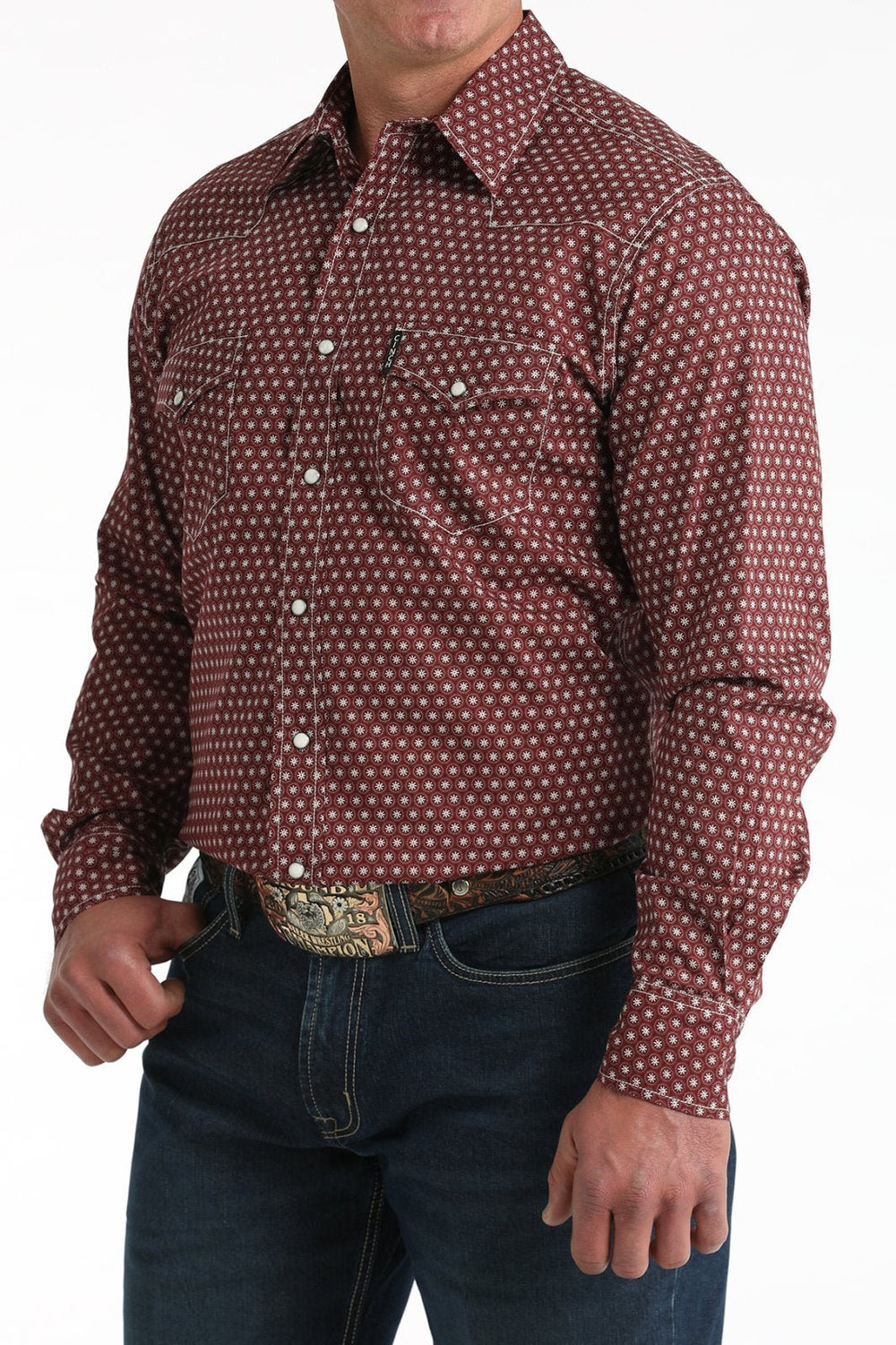Modern Fit Print Shirt from Cinch - High Call Outfitters