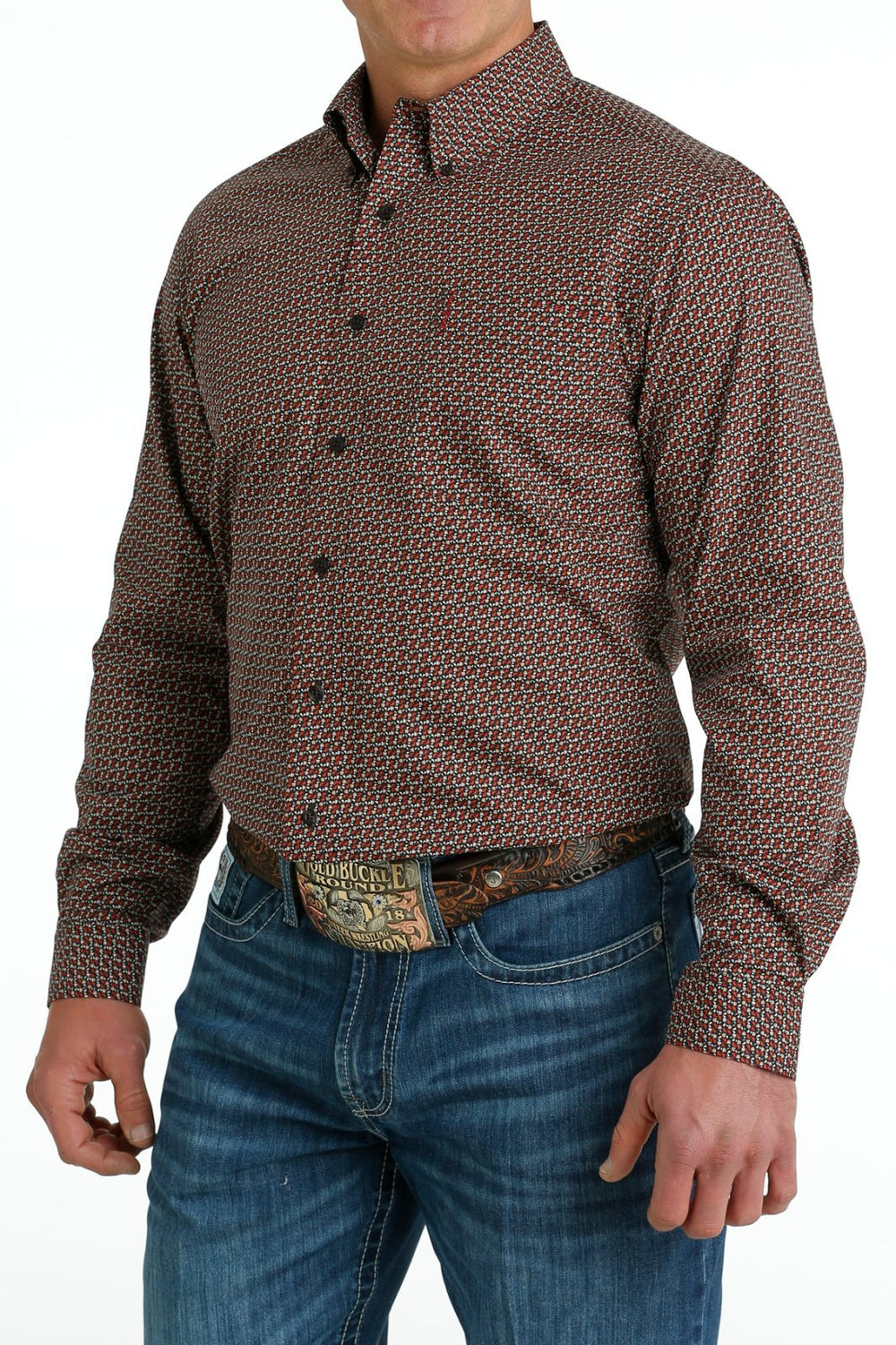 Classic Fit Print Shirt from Cinch - High Call Outfitters