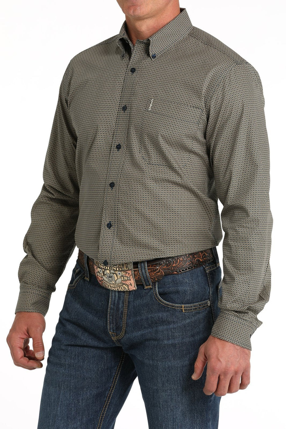 Modern Fit Print Shirt from Cinch - High Call Outfitters