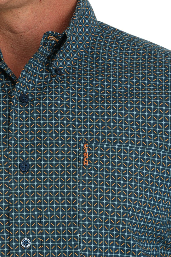 Modern Fit Print Long Sleeve Shirt from Cinch