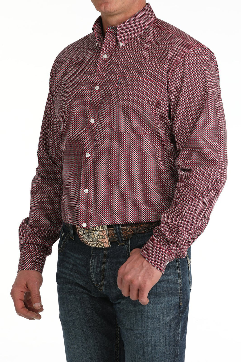 Modern Fit Print Snap Front Shirt from Cinch - High Call Outfitters