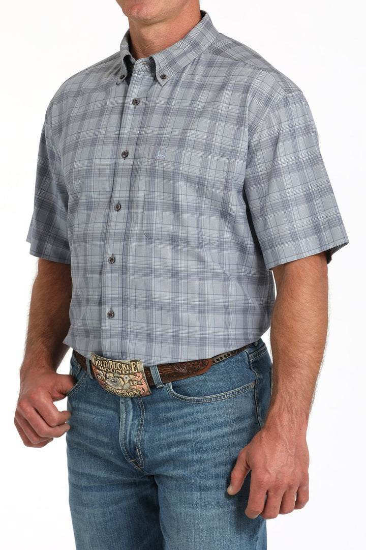 Arena Flex Plaid Short Sleeve Shirt from Cinch