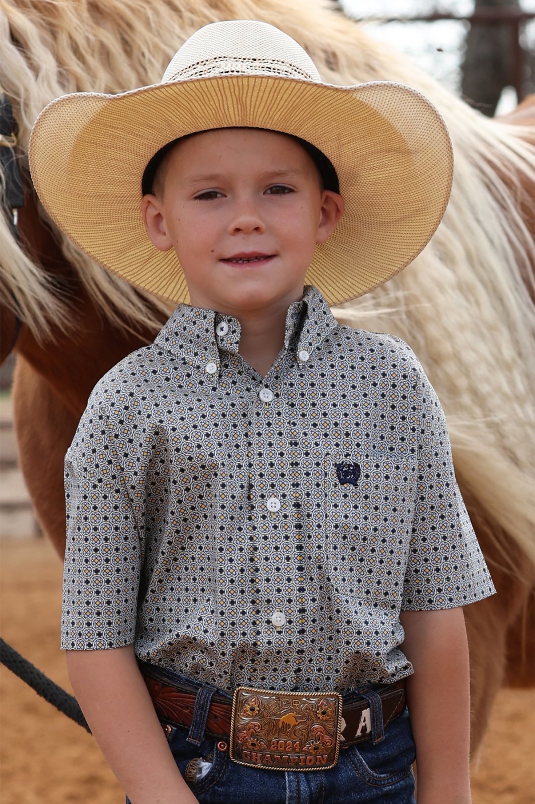 Youth Classic Fit Print Short Sleeve from Cinch - High Call Outfitters