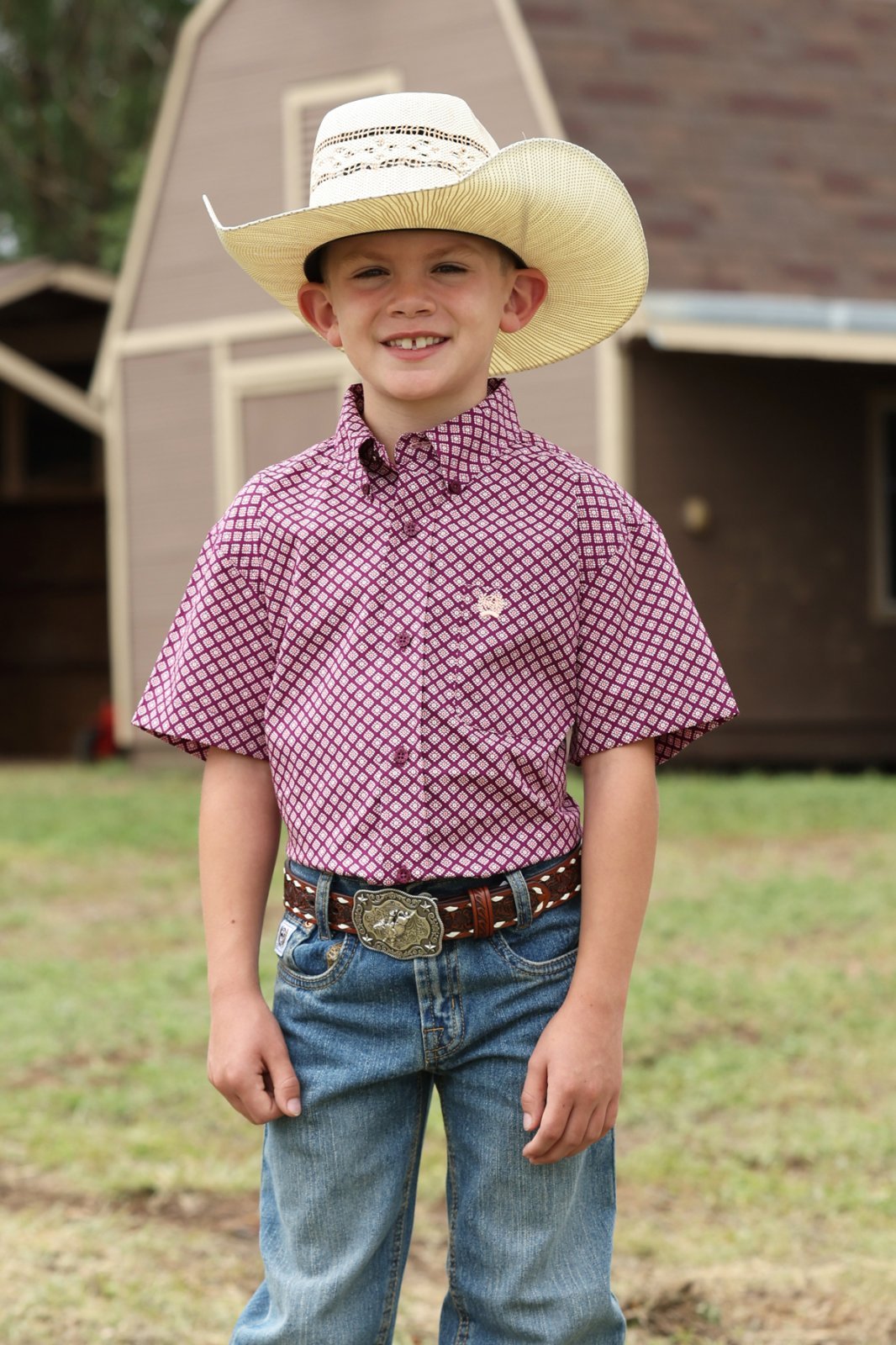 Youth Classic Fit Print Shirt from Cinch - High Call Outfitters