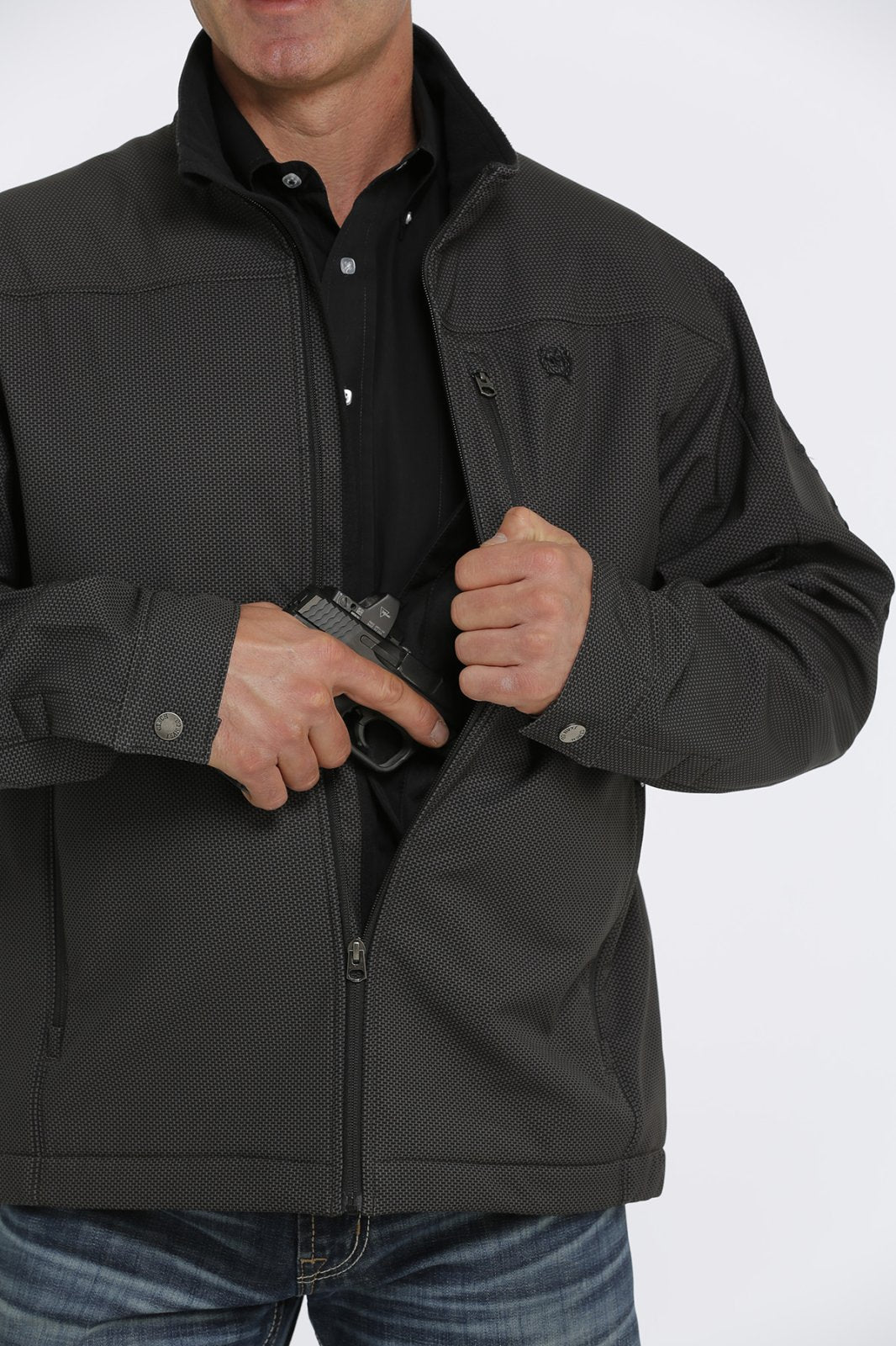 Pattern Bonded Conceal & Carry Jacket from Cinch