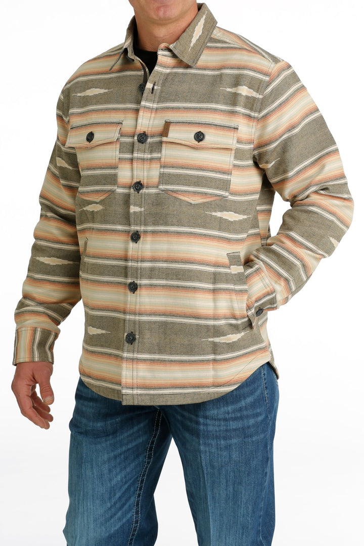 Jacquard Shirt Jacket from Cinch