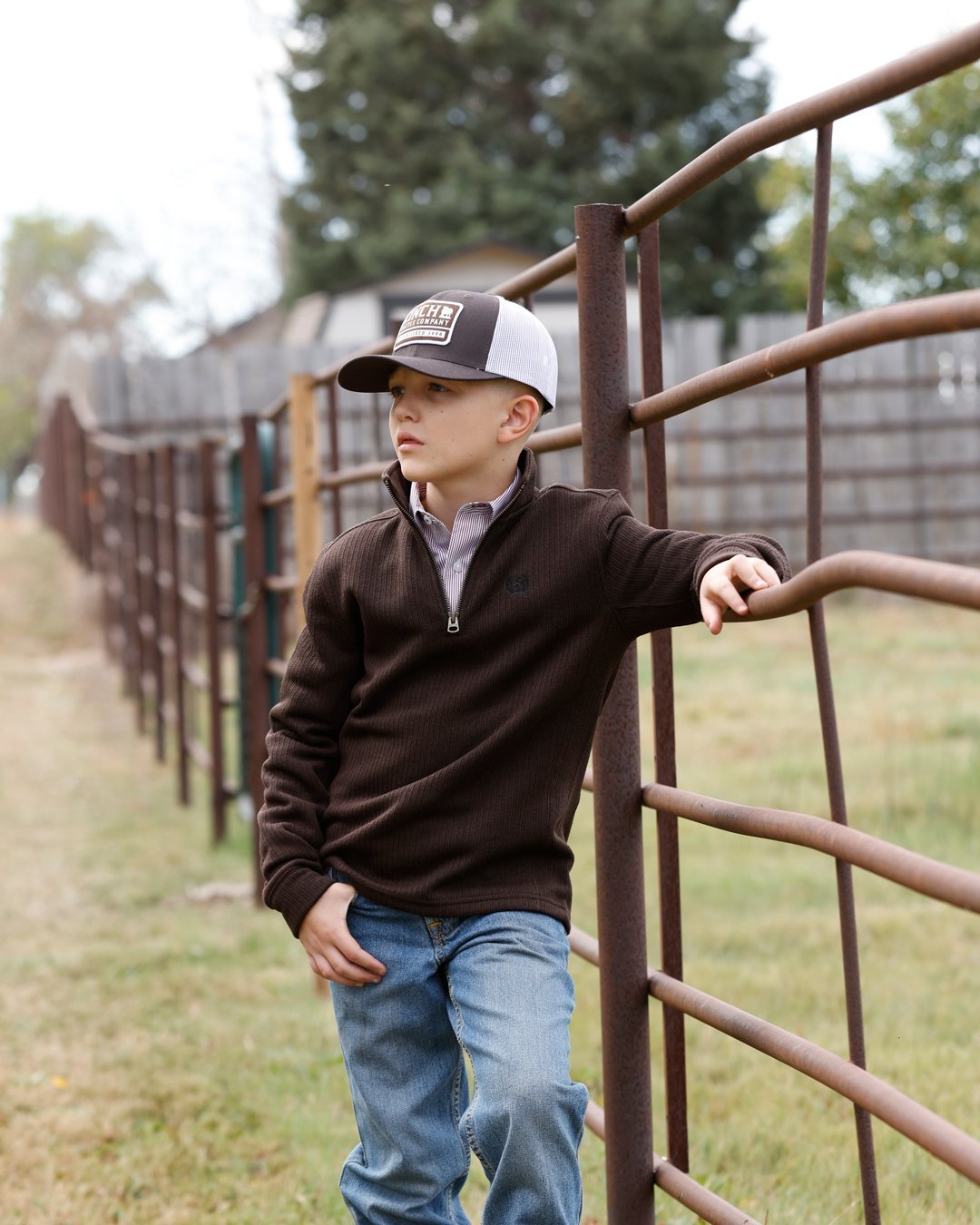 Youth 1/4 Zip Pullover from Cinch