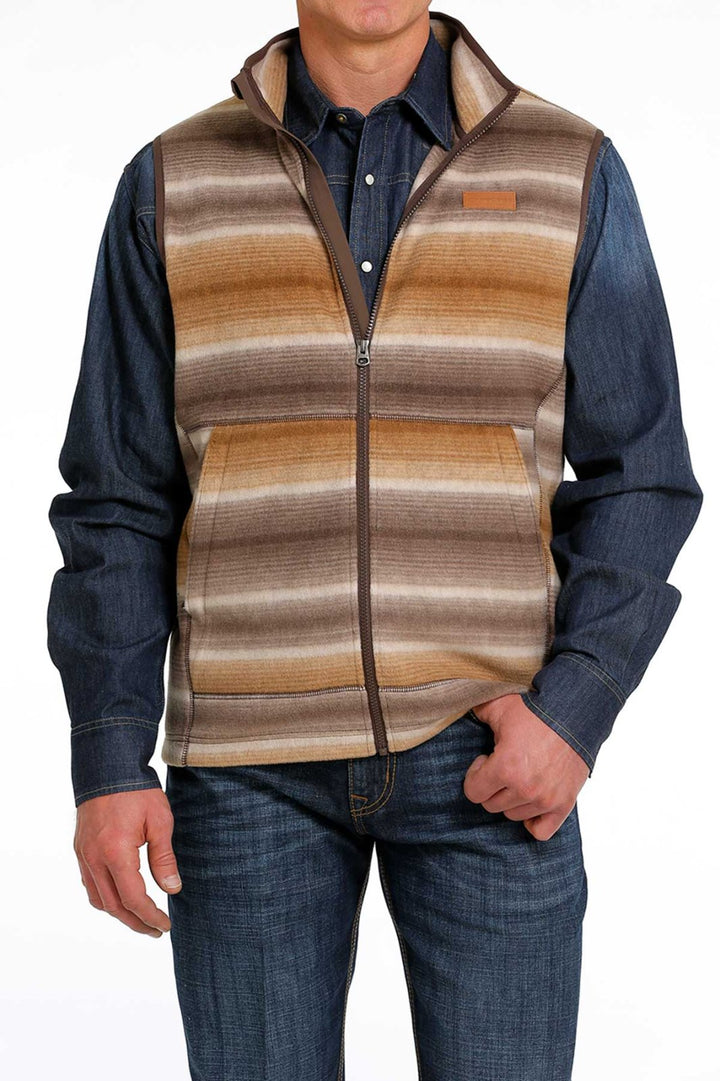 Serape Fleece Vest from Cinch