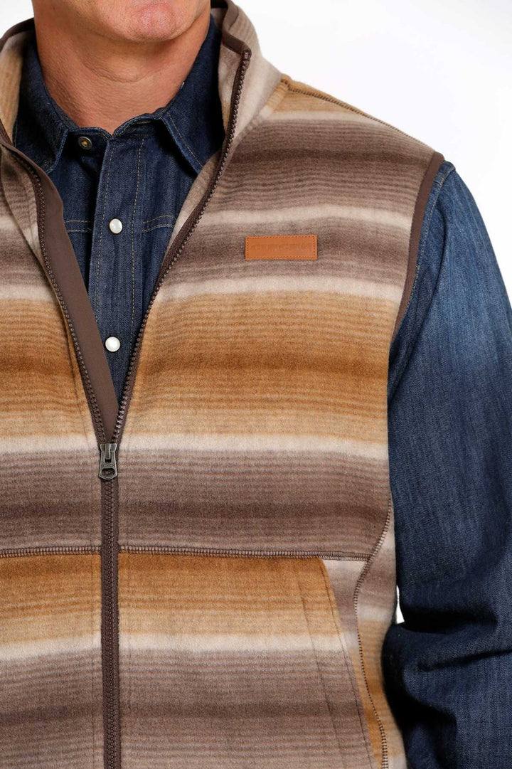Serape Fleece Vest from Cinch