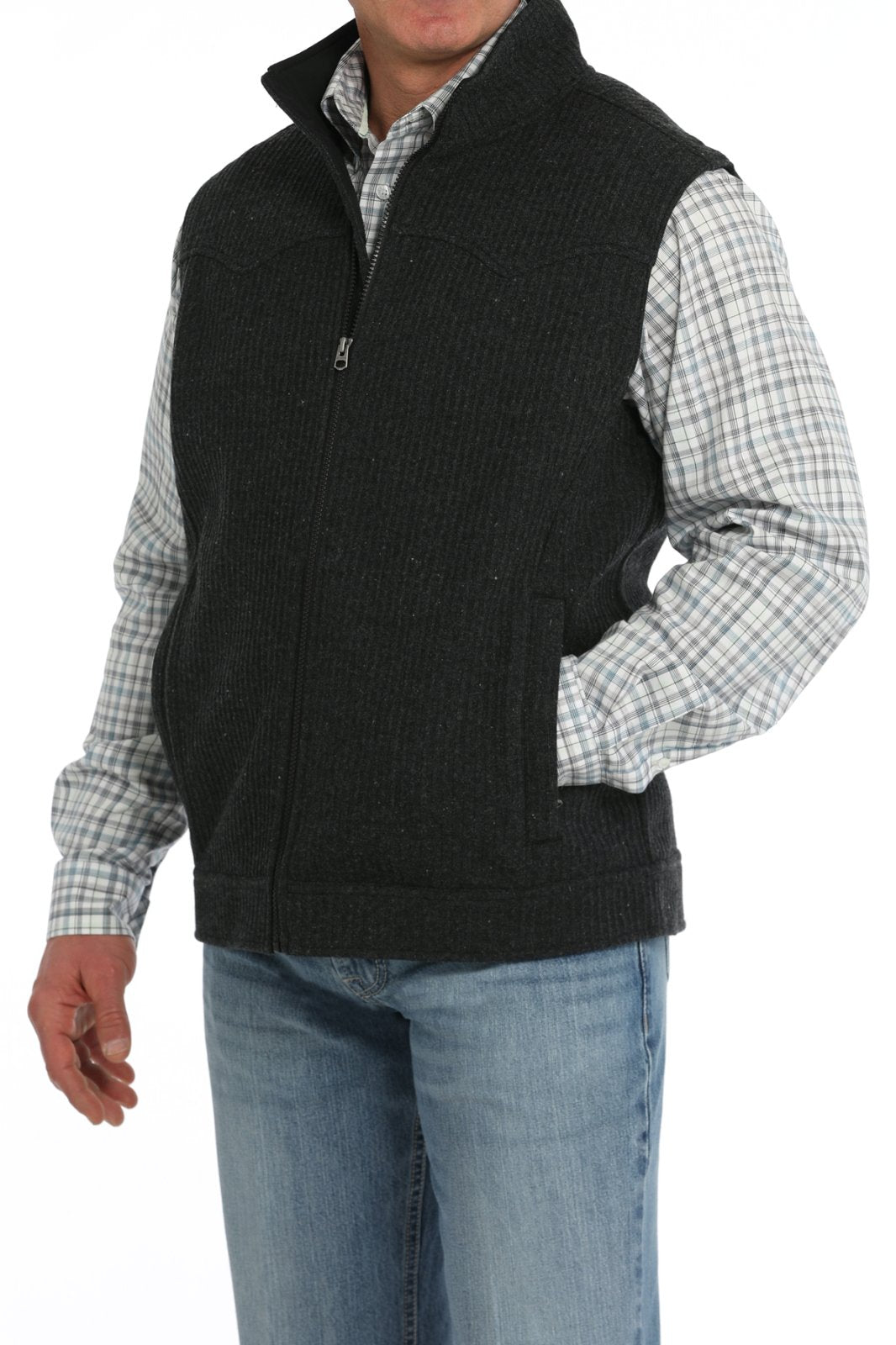 Bonded Wooly Vest from Cinch