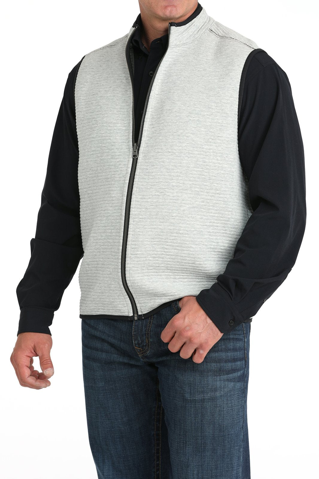 Reversible Textured Lightweight Vest from Cinch