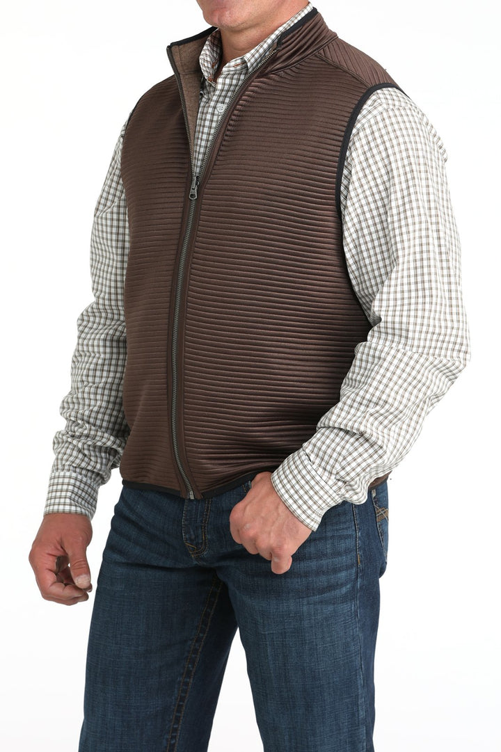 Reversible Textured Lightweight Vest from Cinch