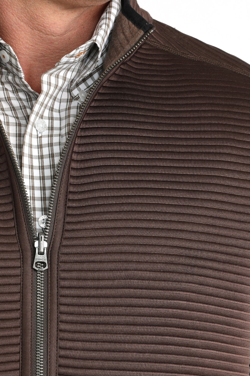 Reversible Textured Lightweight Vest from Cinch