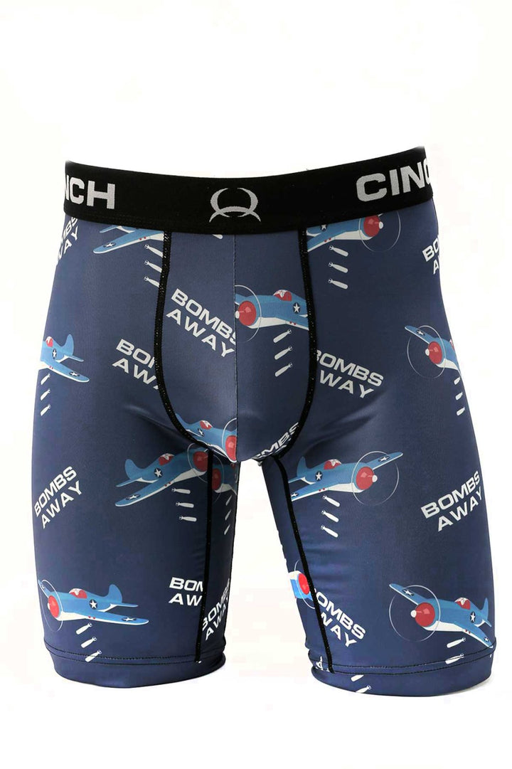 9" Bomber Boxer Brief from Cinch