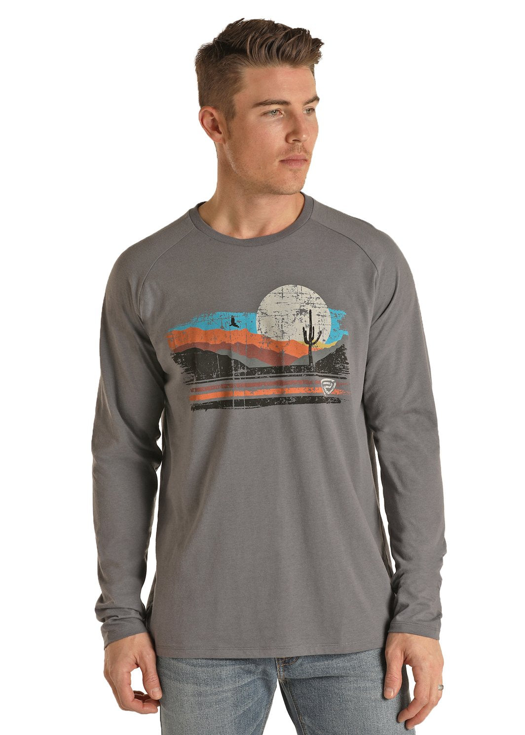 Desert Scene Long Sleeve Tee from Rock & Roll Cowboy