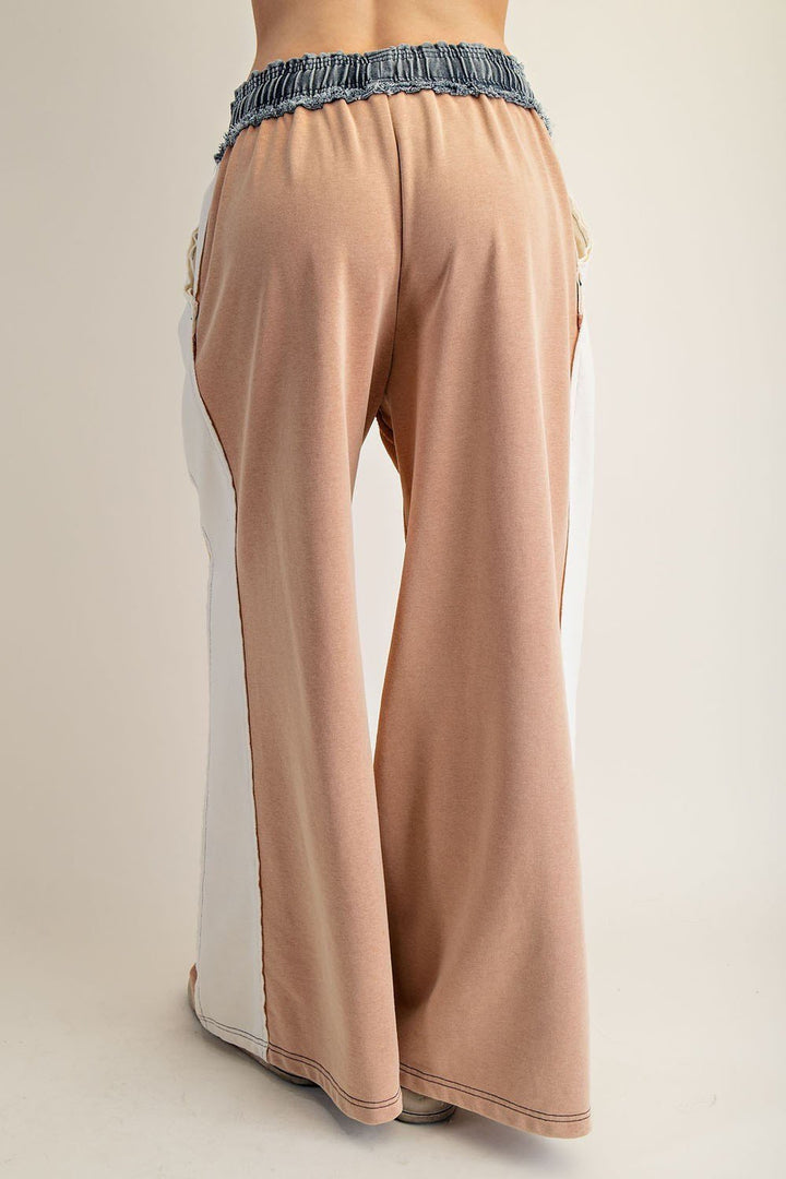 Color Block Drawstring Pant
