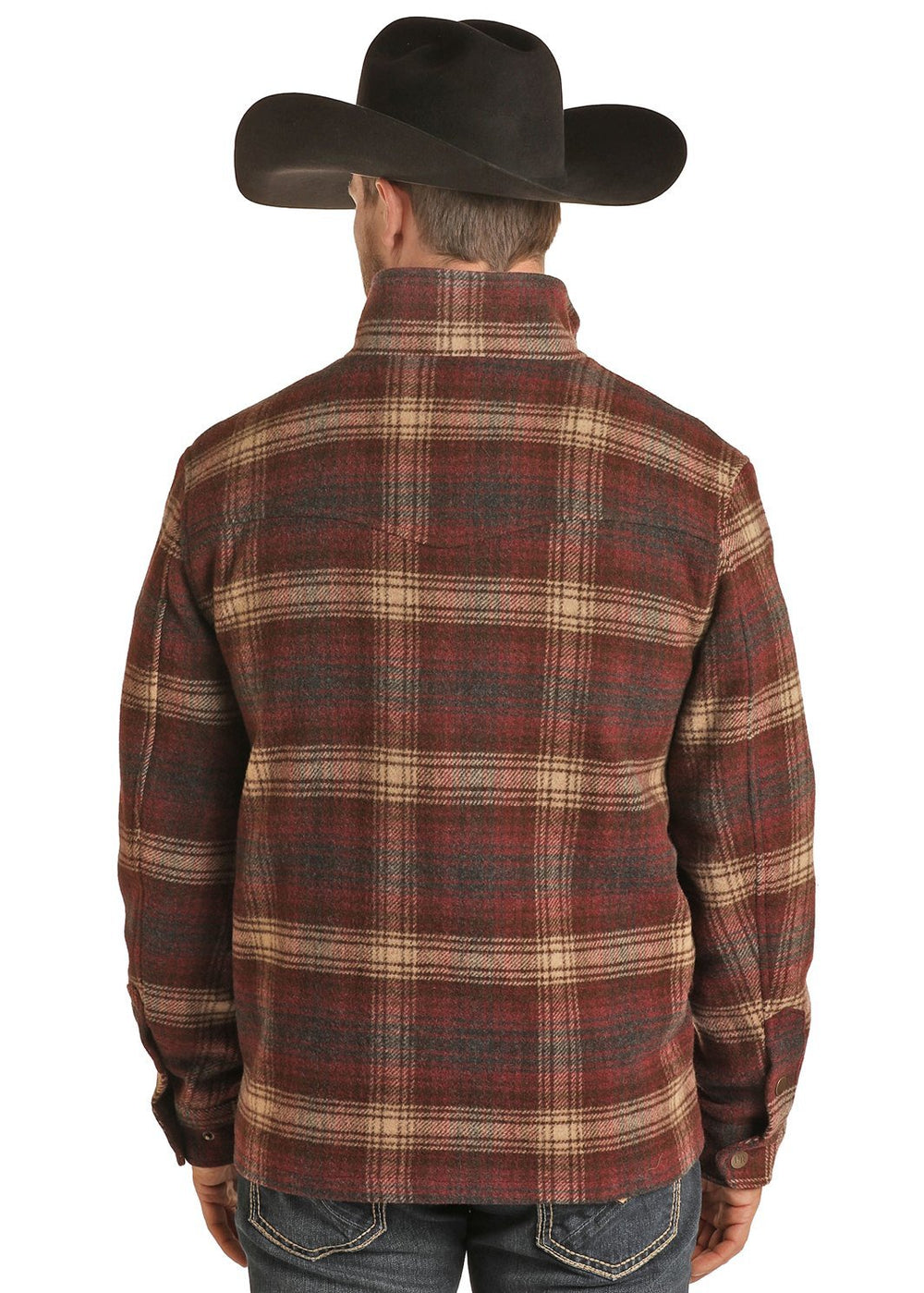 Plaid Wool Coat from Powder River - High Call Outfitters