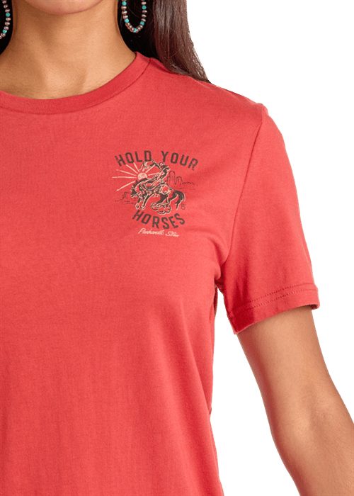 Hold Your Horses Tee from Panhandle Slim - High Call Outfitters