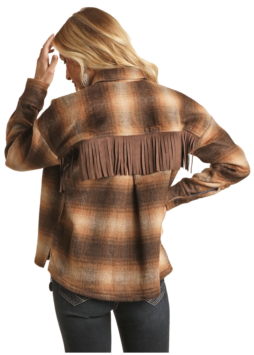 Shacket with Fringe from Rock & Roll