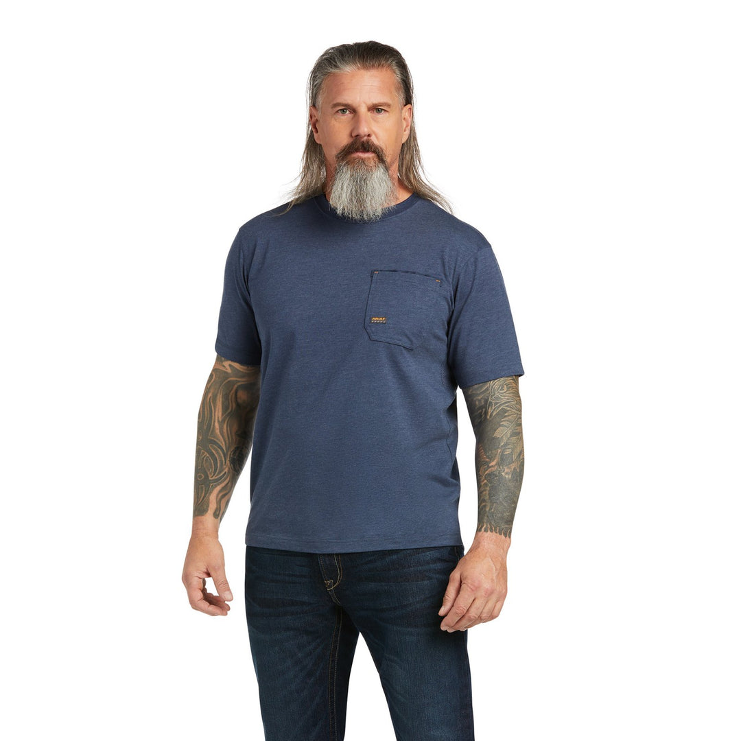 Rebar Workman Full Coverage Tee from Ariat