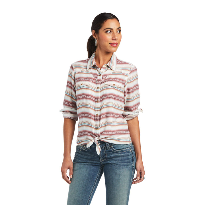 REAL Rosweood Snap Shirt from Ariat