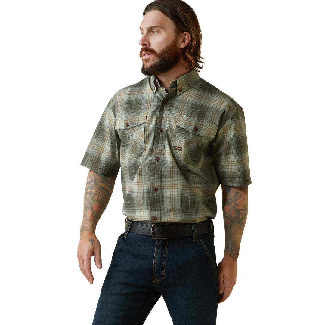 Rebar Made Tough DuraStretch Work Shirt from Ariat