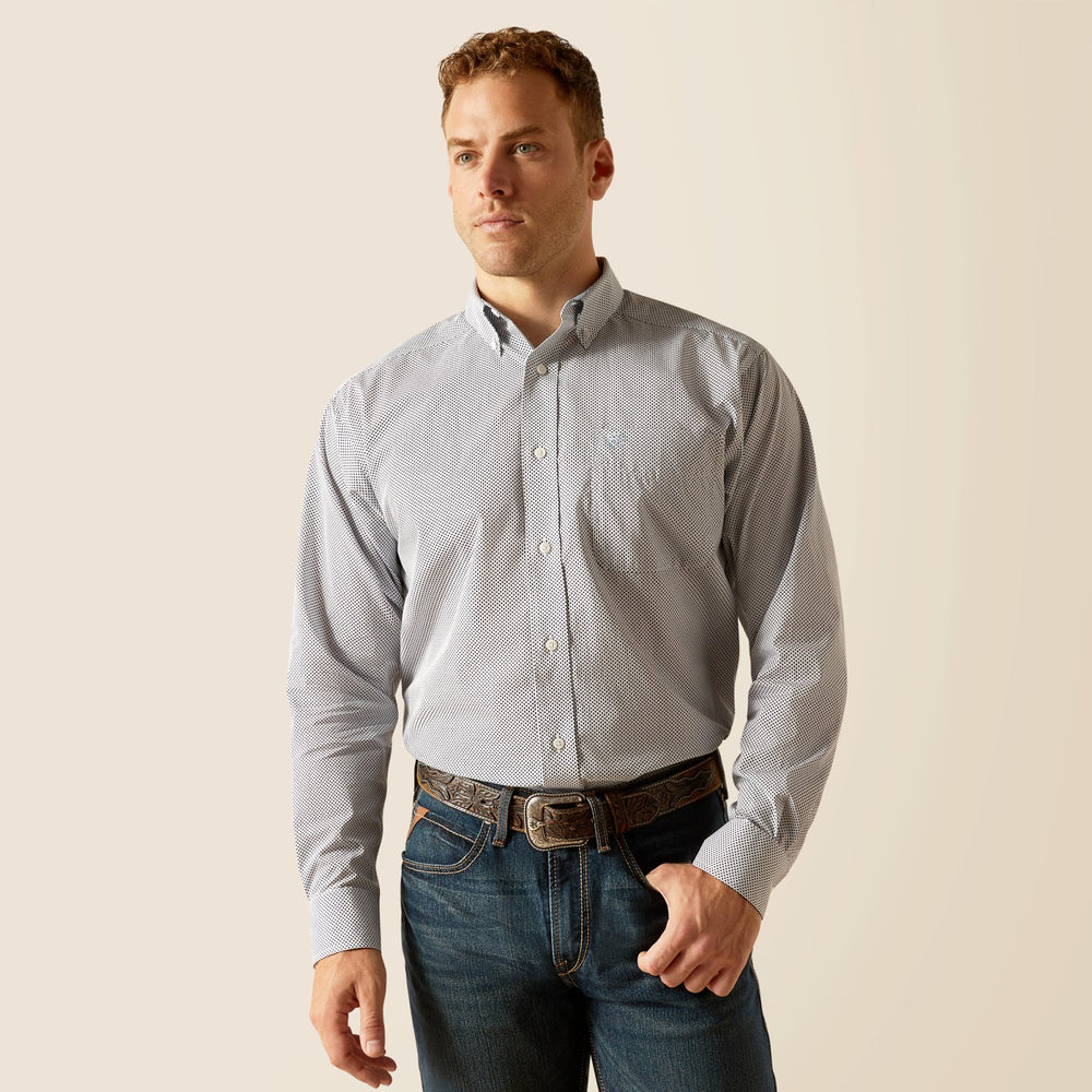 Wrinkle Free Wes Classic Fit Shirt from Ariat - High Call Outfitters