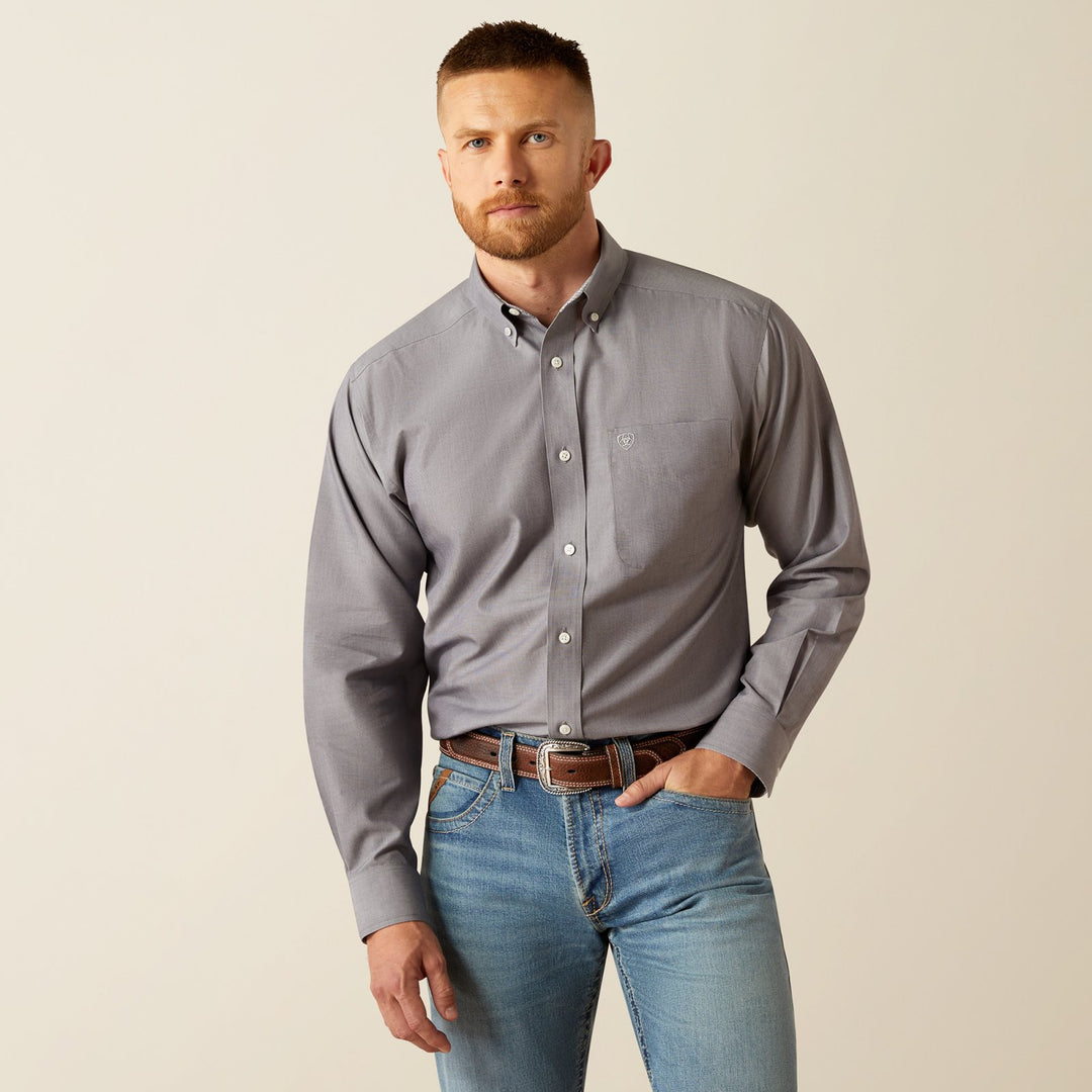 Wrinkle Free Solid Shirt from Ariat - High Call Outfitters