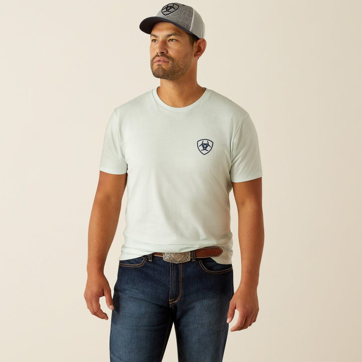 Sunrise Bar Hex Tee from Ariat