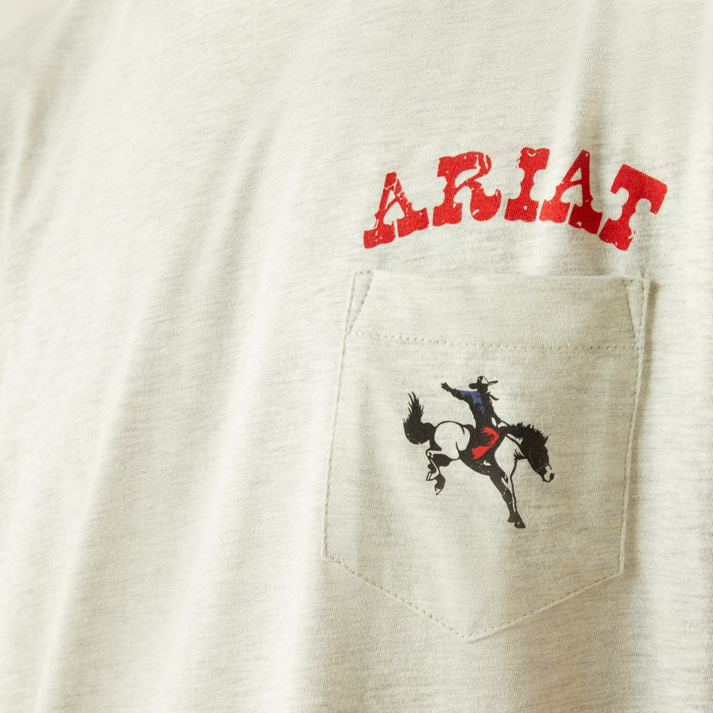 Bronc Pocket Tee Shirt from Ariat - High Call Outfitters