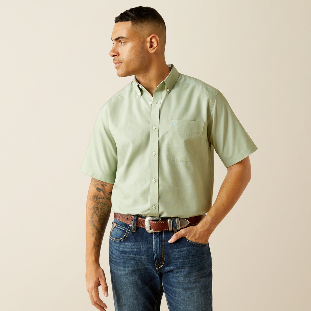 Wrinkle Free Solid Classic Fit Shirt from Ariat