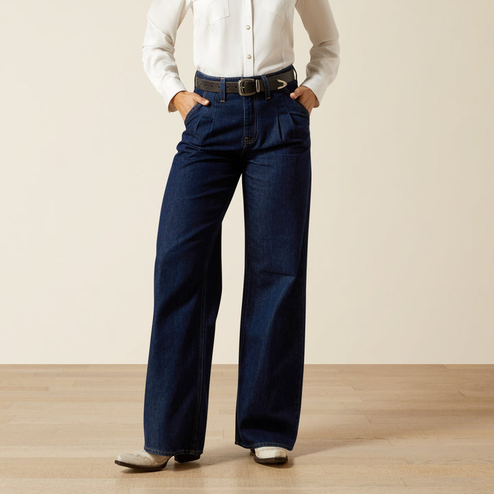 Ultra High Rise Pleated Trouser Jeans from Ariat
