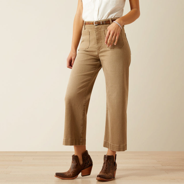 Ultra High Rise Wide Leg Crop from Ariat