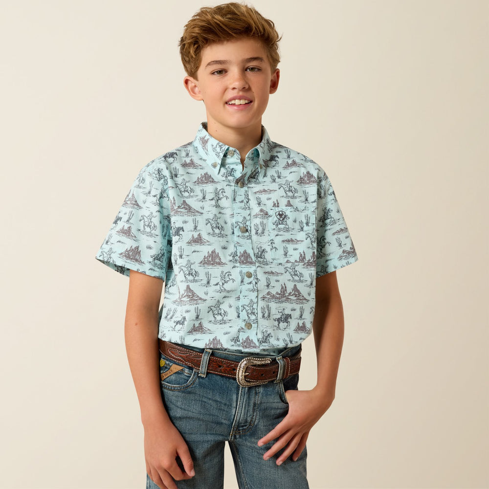 Boys Pratt Shirt from Ariat - High Call Outfitters