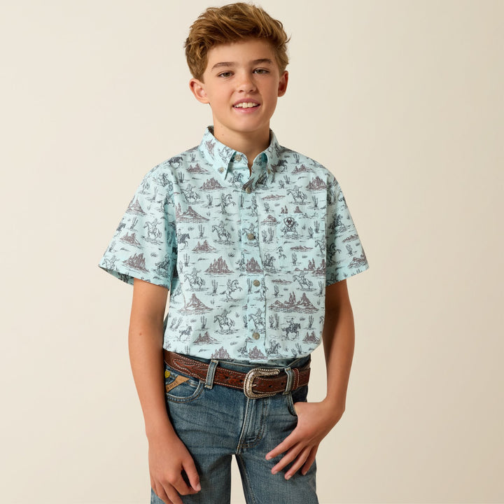Boys Pratt Shirt from Ariat - High Call Outfitters