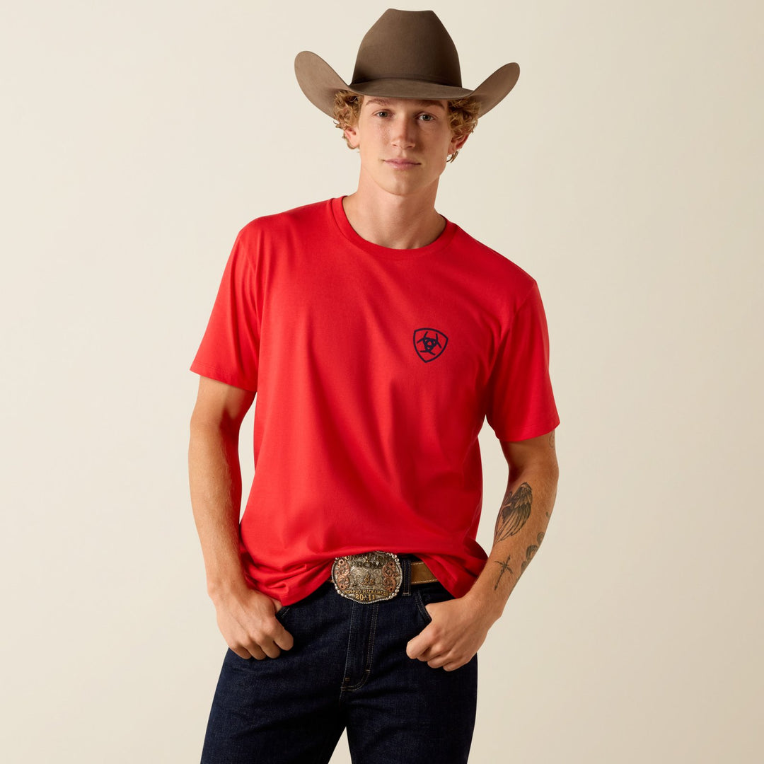 Chinelos Hex Short Sleeve Tee from Ariat - High Call Outfitters