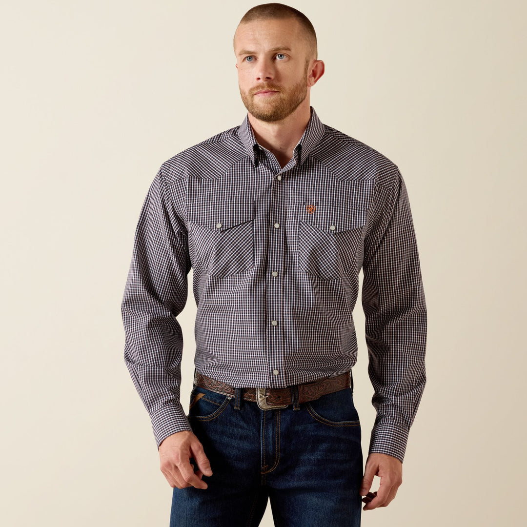 Wrinkle Free Adonis Classic Fit Snap Shirt from Ariat - High Call Outfitters