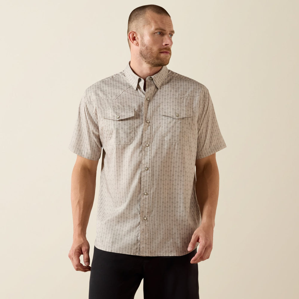 Printed Western VentTEK Classic Fit Snap Shirt from Ariat - High Call Outfitters