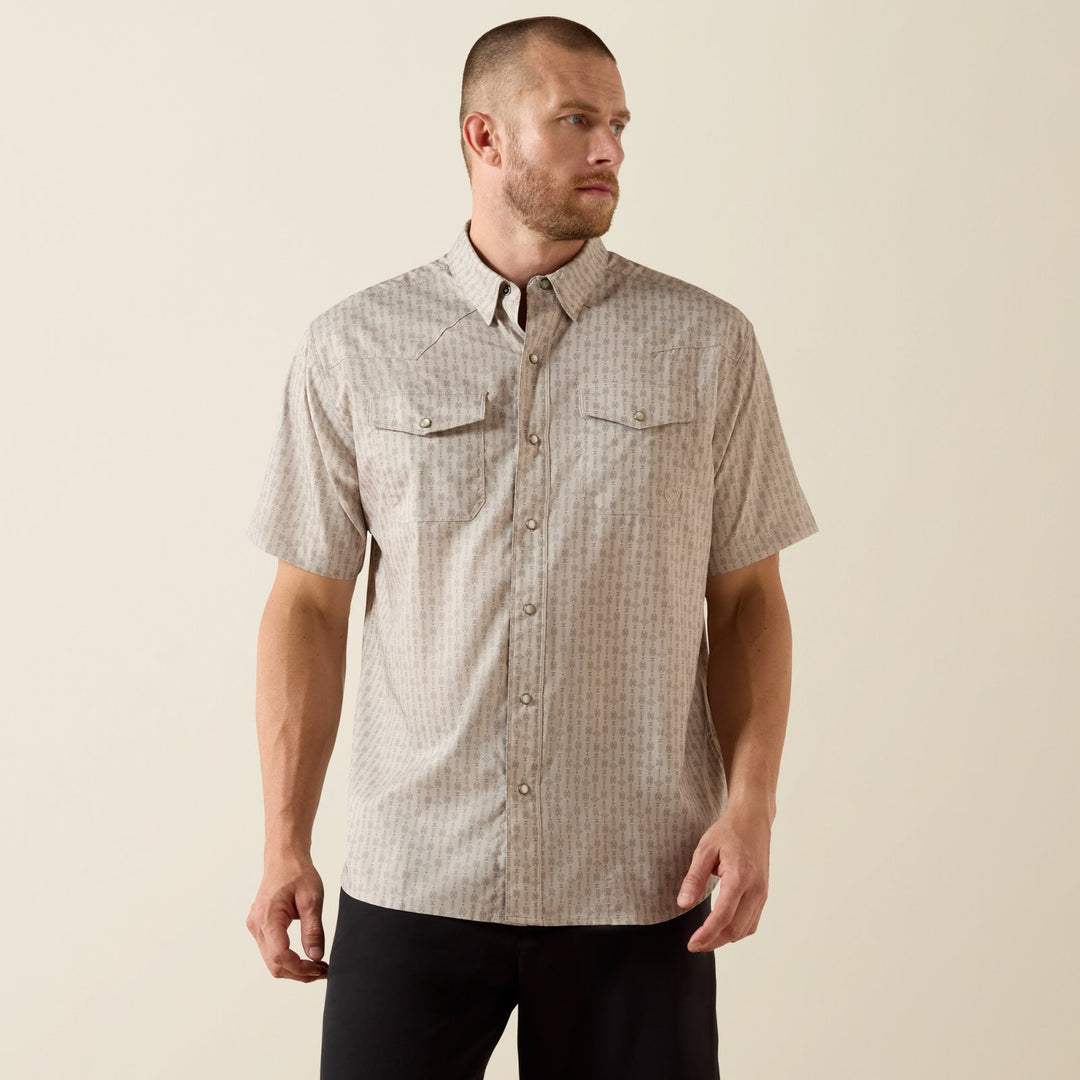 Printed Western VentTEK Classic Fit Snap Shirt from Ariat - High Call Outfitters