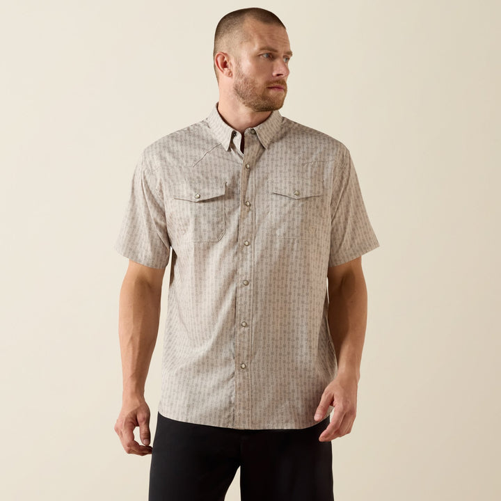 Printed Western VentTEK Classic Fit Snap Shirt from Ariat - High Call Outfitters