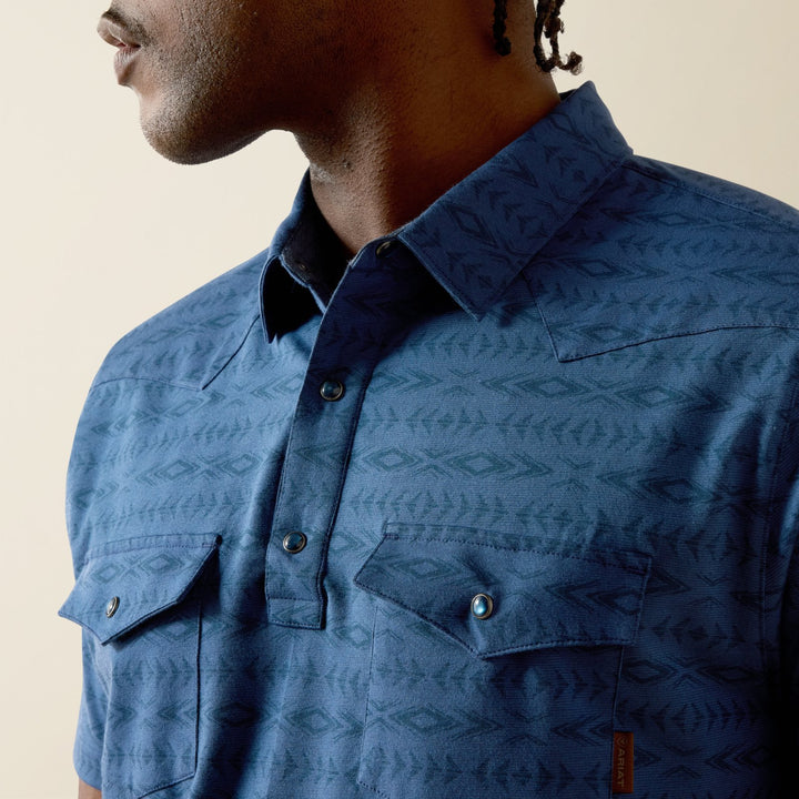 Retro Western Snap Polo from Ariat - High Call Outfitters